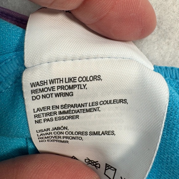 Speedo Multi Colored Swimsuit Girls Size XL Racer Back - Picture 4 of 10